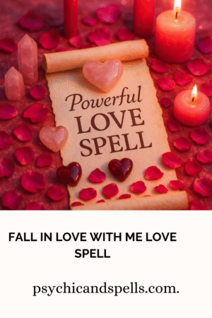 Fall In Love With Me Love Spell